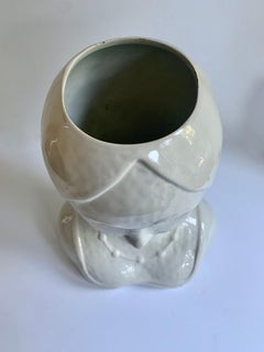 Ceramic Female Head Planter