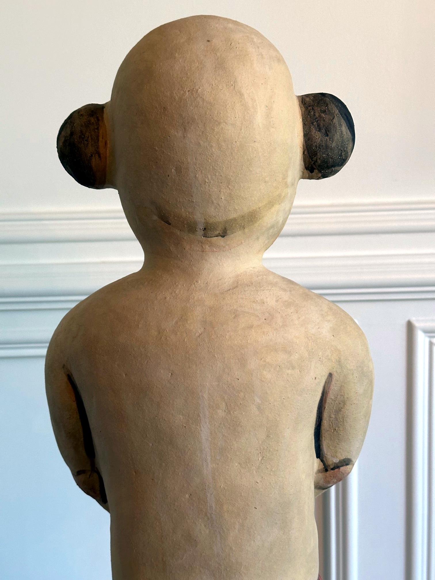Ceramic Figurative Sculpture by Akio Takamori Published For Sale 9