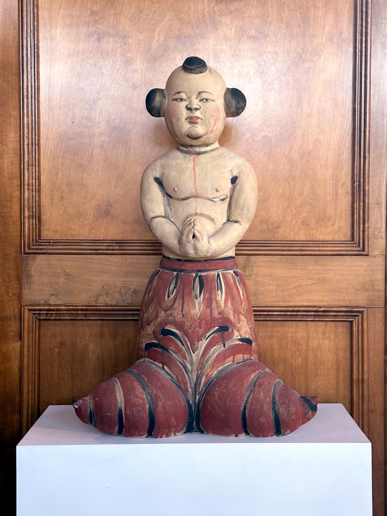 Ceramic Figurative Sculpture by Akio Takamori Published For Sale 11