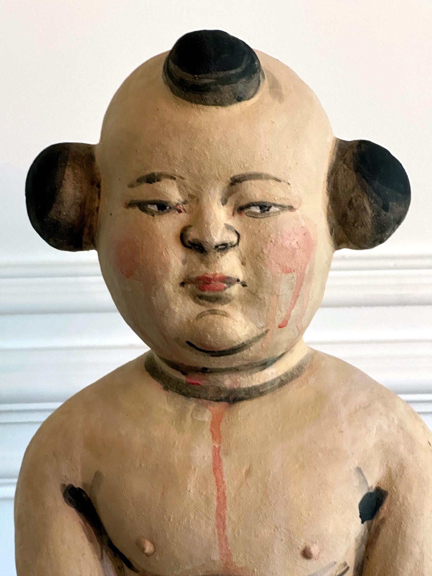 Ceramic Figurative Sculpture by Akio Takamori Published For Sale 1