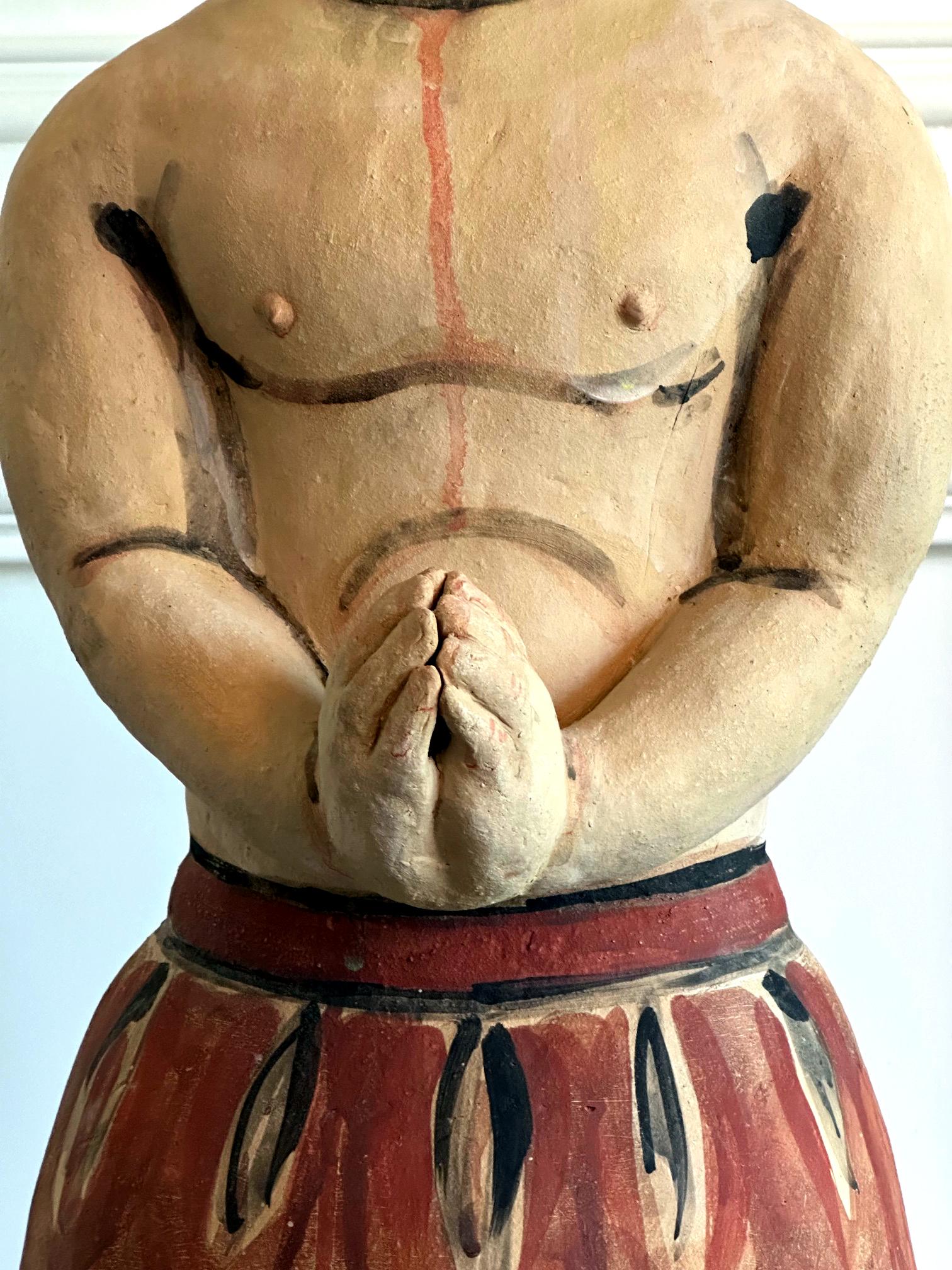 Escultura figurativa de cerámica de Akio Takamori Publicada en venta 1
