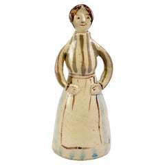 Vintage Ceramic Figure Bottle