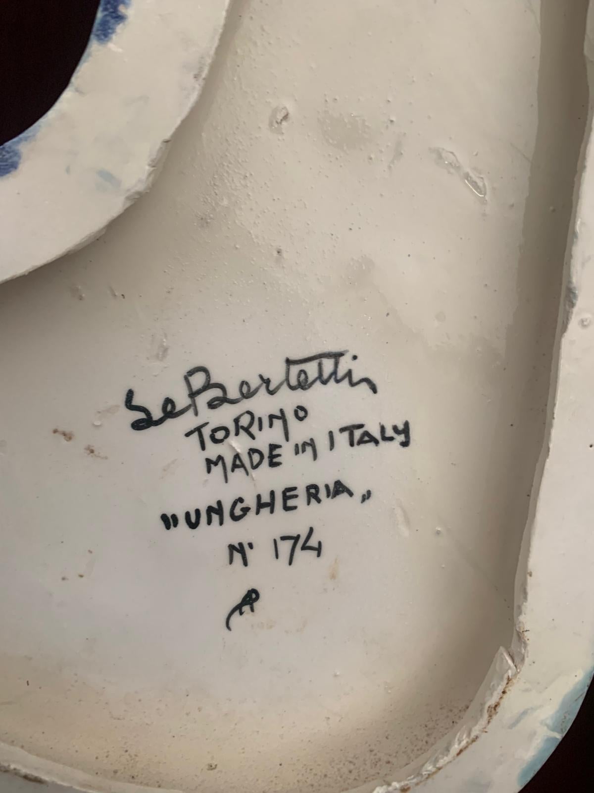 Figura di ragazza danzante in ceramica di Le Bertetti, anni '40 in vendita 3