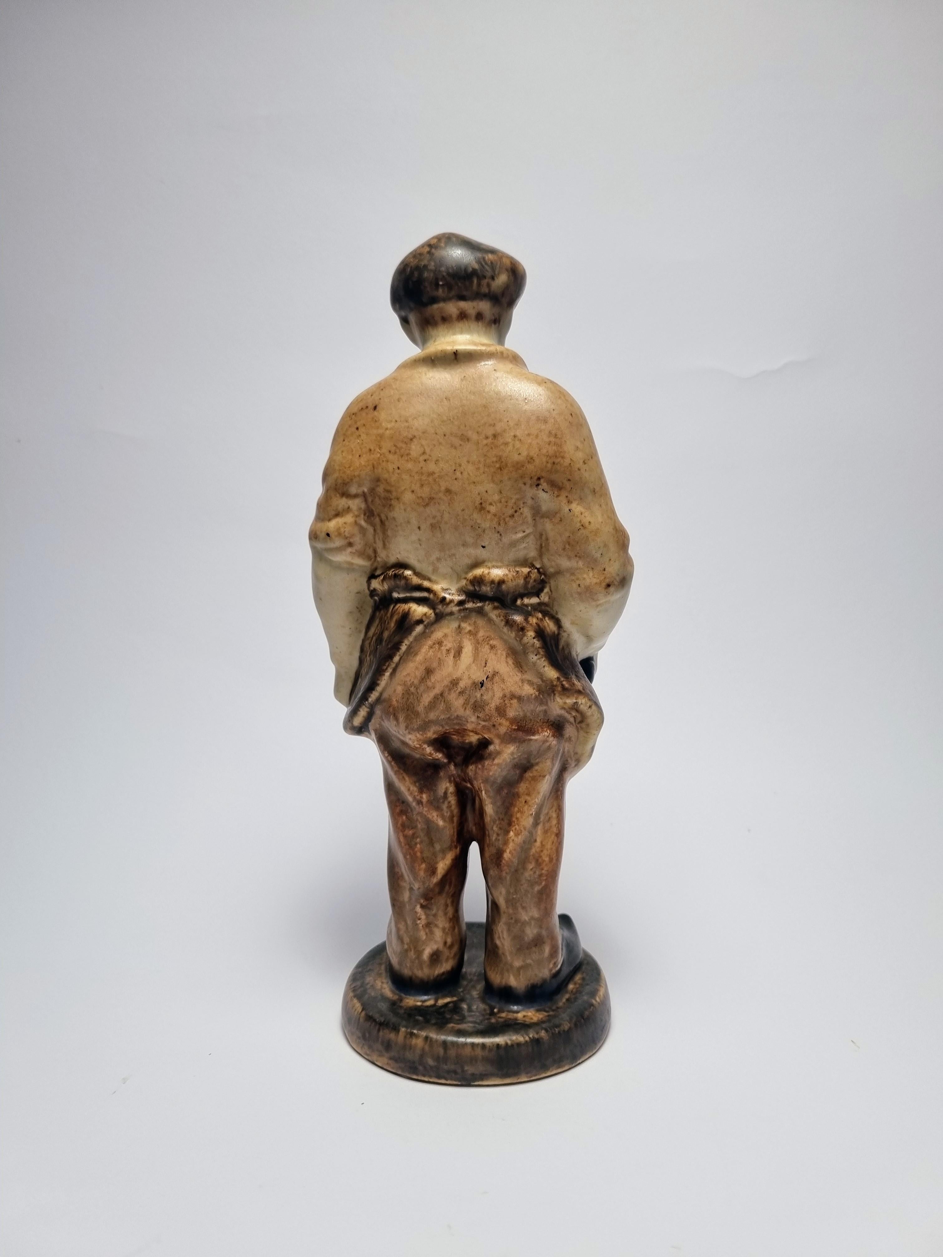Other Ceramic figure The Blacksmith by Michael Andersen For Sale