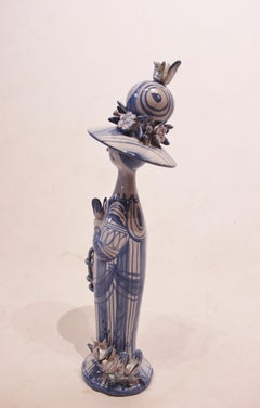 Ceramic Figurine "Spring", M20, by Bjørn Wiinblad, 1978