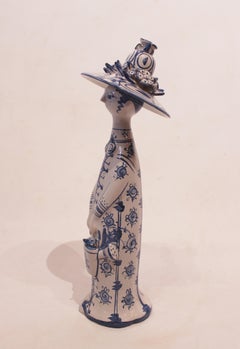Ceramic Figurine 'Summer', M21, Designed by Bjoern Wiinblad, 1976