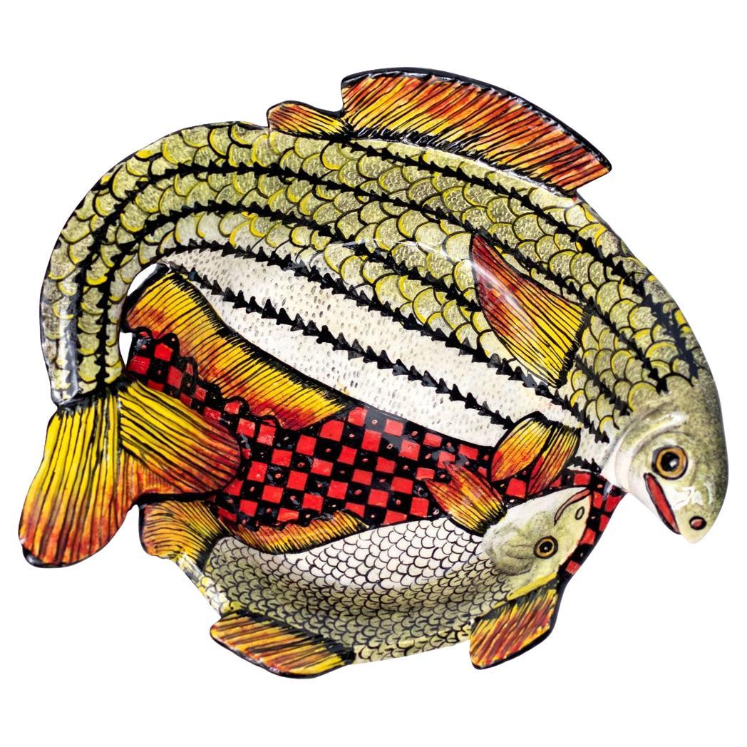 Ceramic Fish Coin Dish   , hand made in South Africa