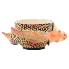 Ceramic Fish Peanut Bowl  , hand made in South Africa