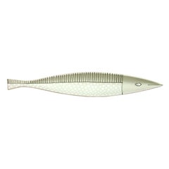 Keramische Fischskulptur / Schale von Bitossi für Raymor