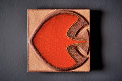 Ceramic Fish Wall Tile by Søholm Pottery Denmark, 1970s