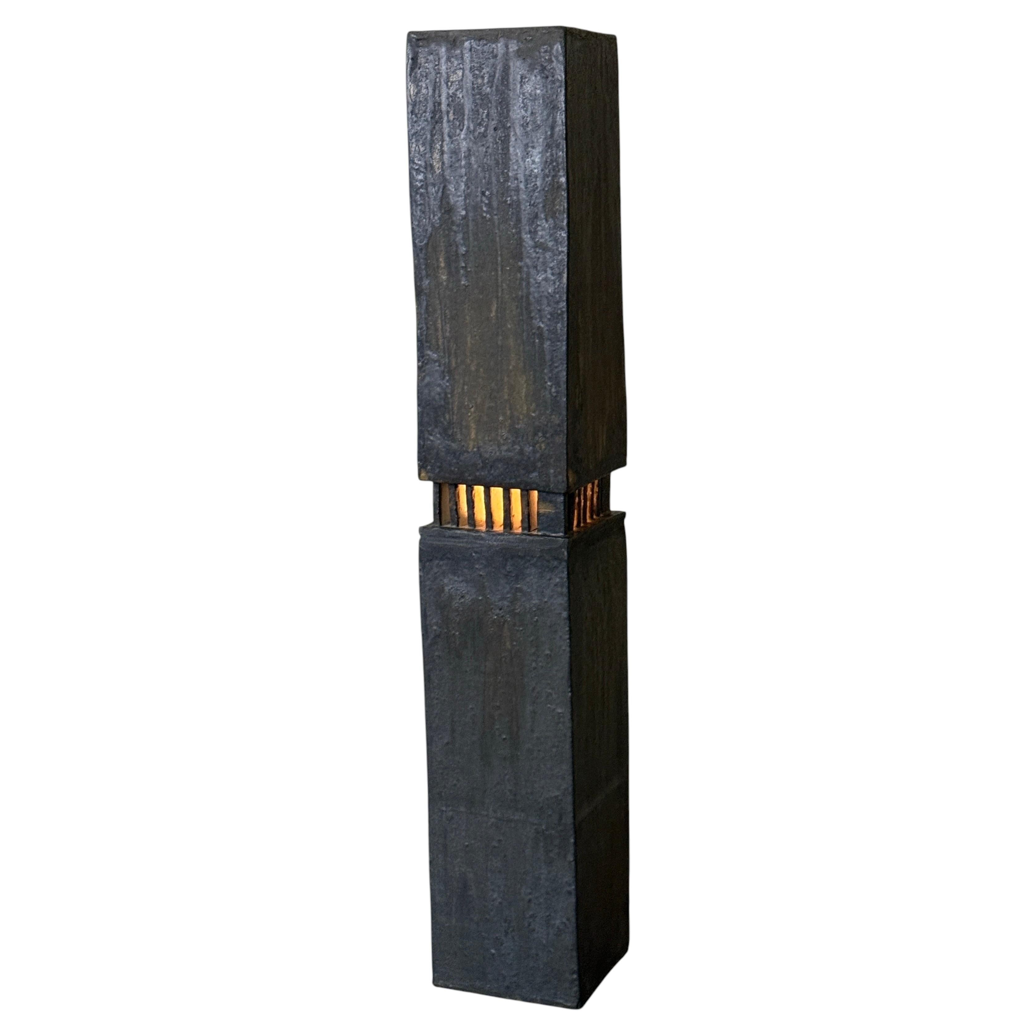 Ceramic Floor Lamp by Eric O'Leary