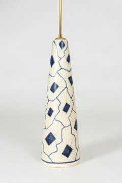 Ceramic Floor Lamp by Rigmor Nielsen