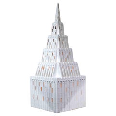 Keramik-Stehlampe, Italien, 1970er-Jahre