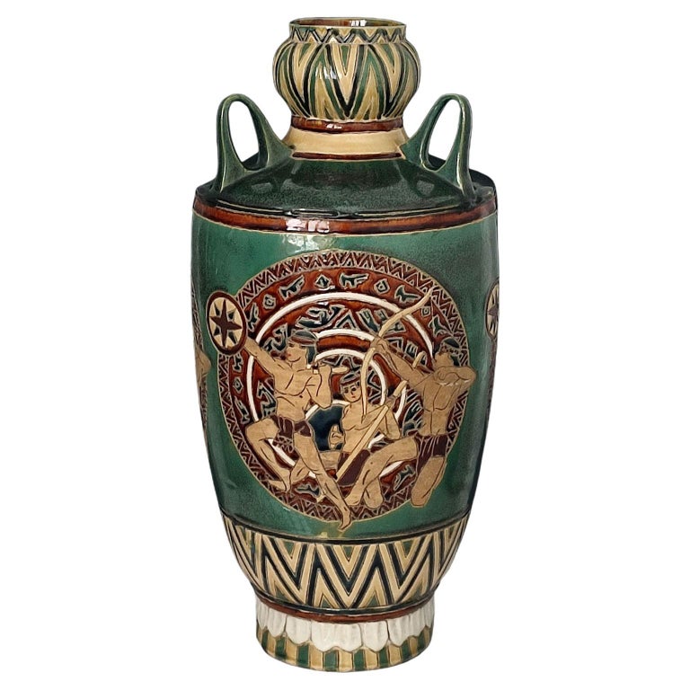 Ceramic Floor Vase For Sale at 1stDibs