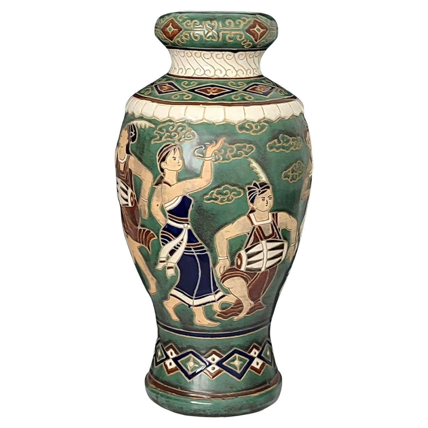 Ceramic Floor Vase For Sale