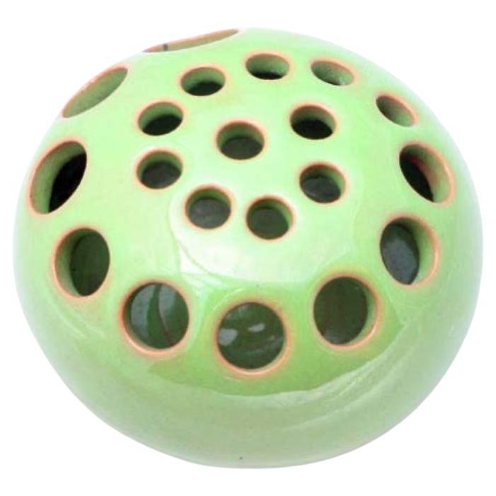 Ceramic Flower Frog for Poterie De La Brague Plascassier For Sale