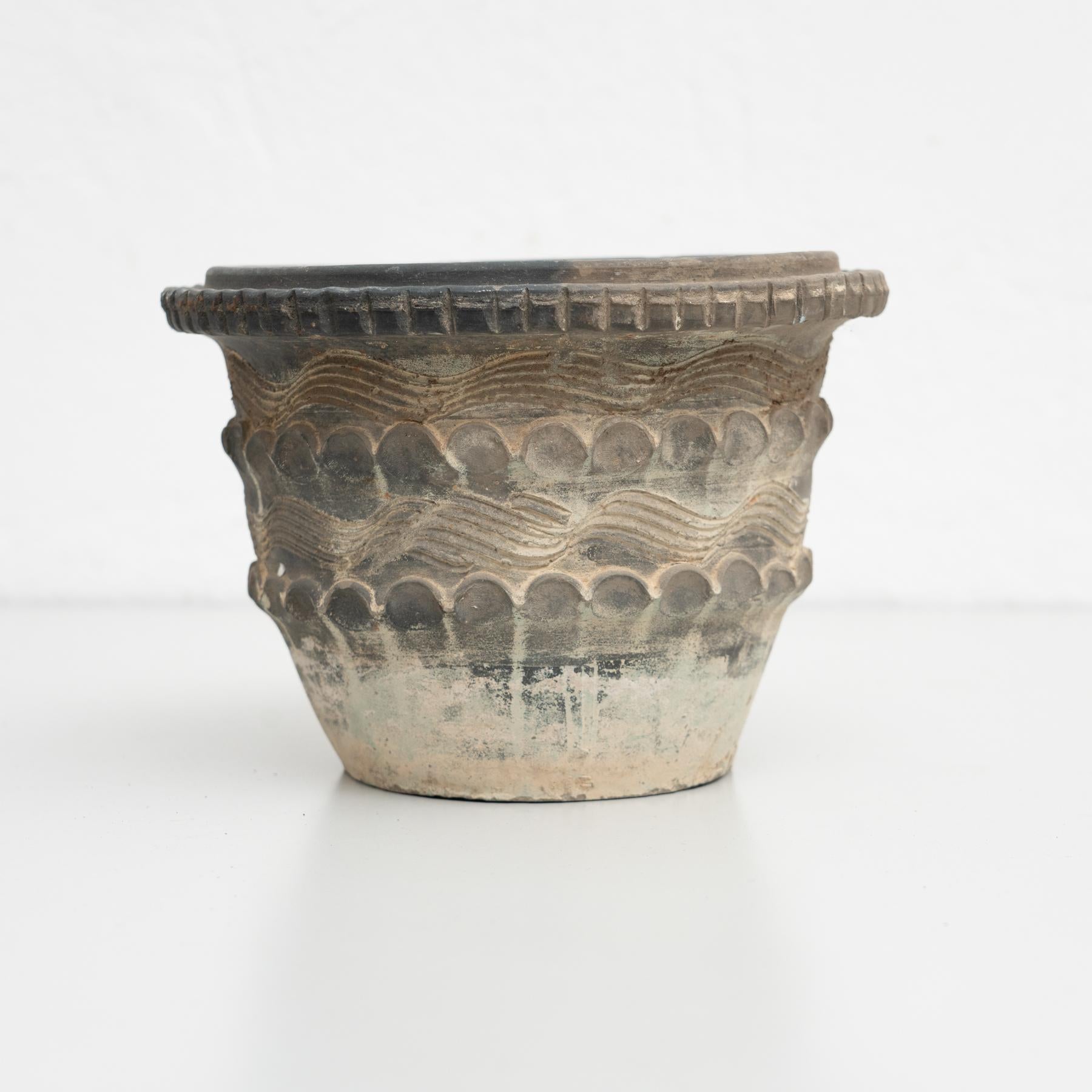 Ceramic Flower Pot, circa 1960 4