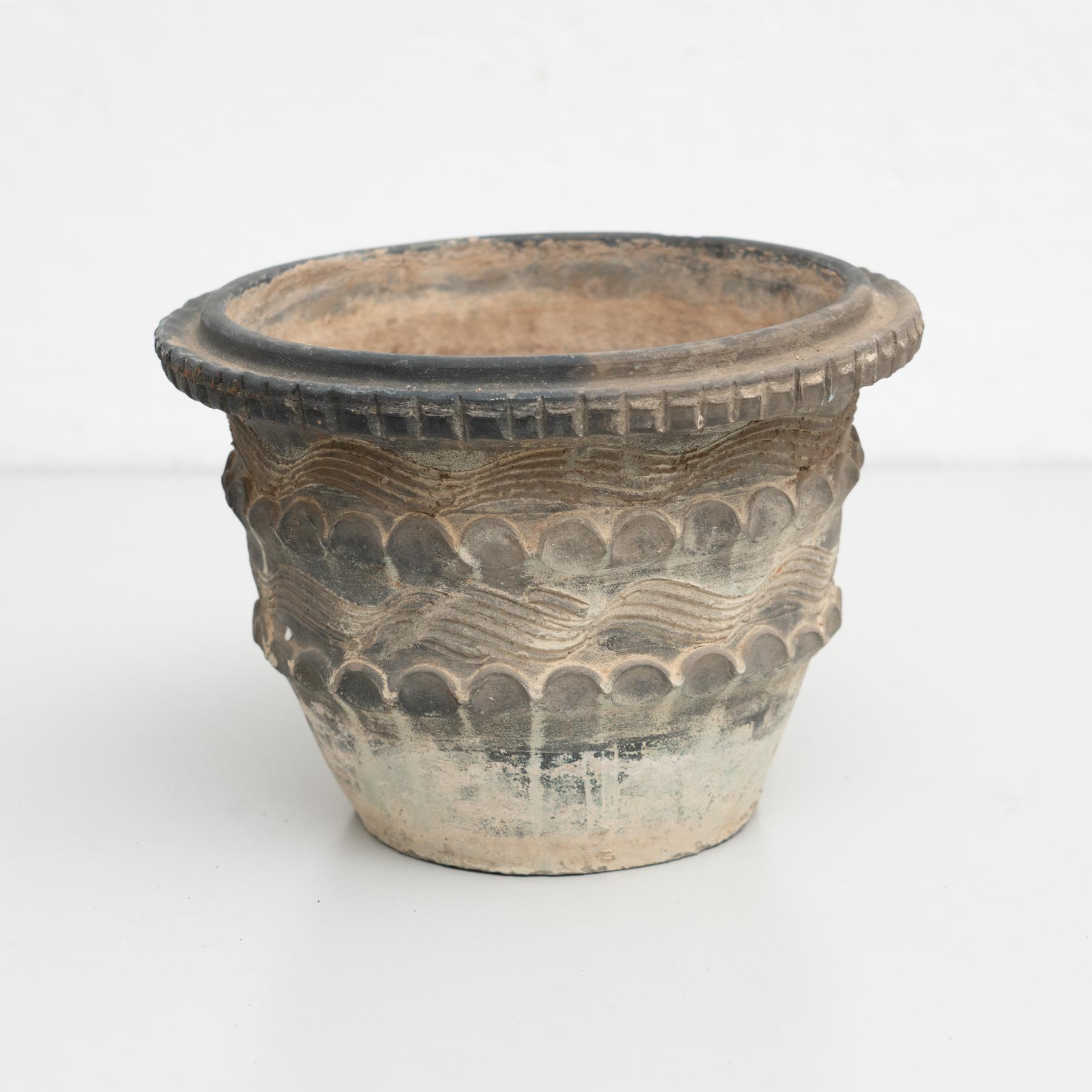 Ceramic Flower Pot, circa 1960 3