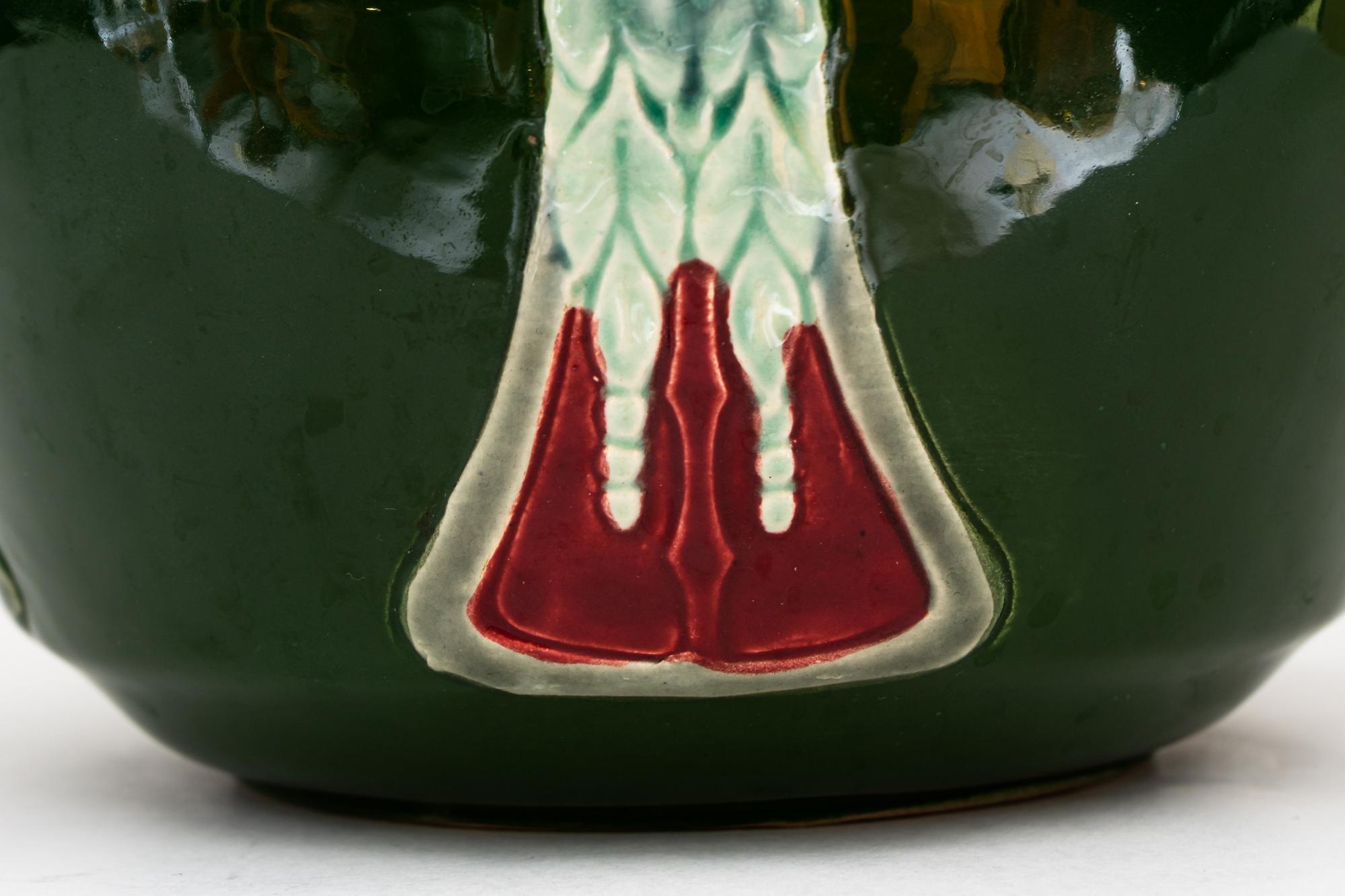 Ceramic Flower Pot Vienna Around 1908 5