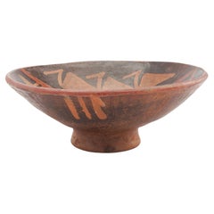 Coupe à pied en céramique d'après un modèle Pre-Columbian