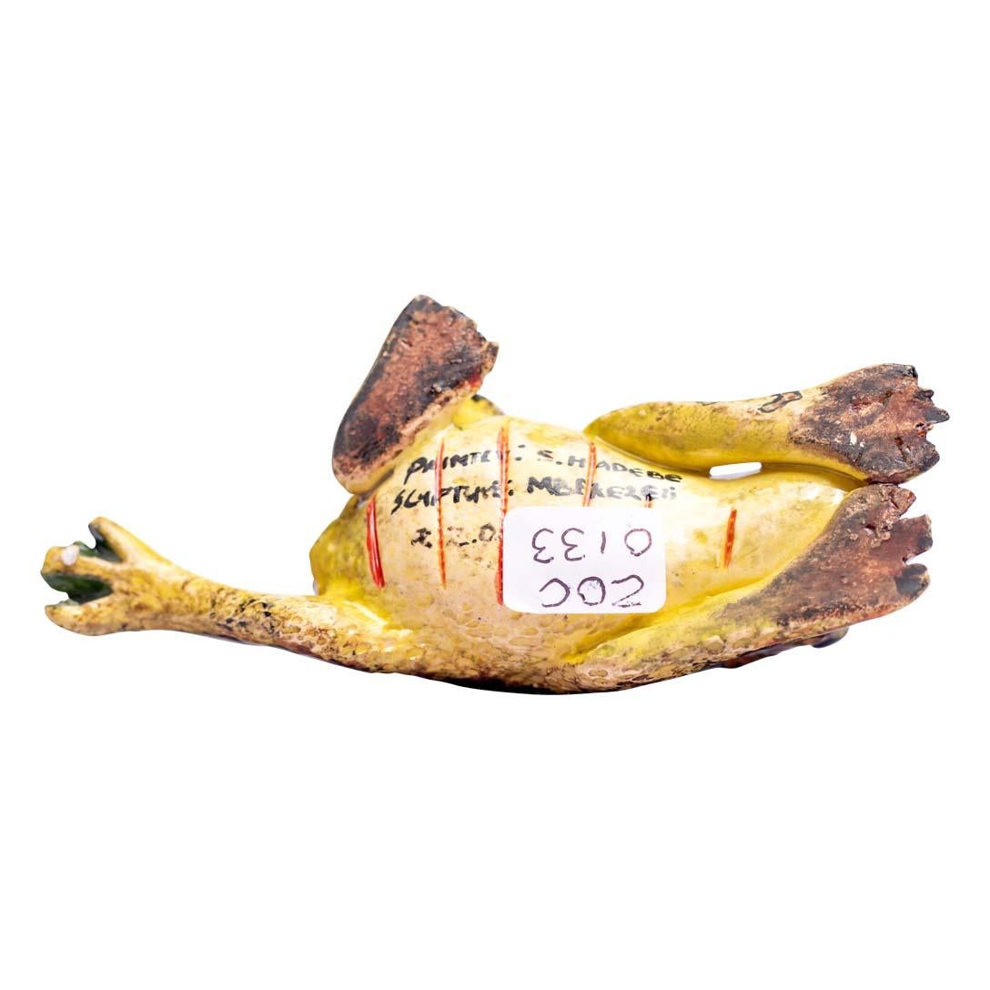 South African Ceramic Frog Ornament  , hand made in South Africa For Sale
