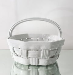 Easter Ceramic Basket, Italy, 1970s