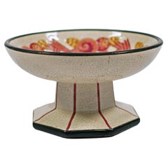 Antique Ceramic fruit bowl by LONGWY
