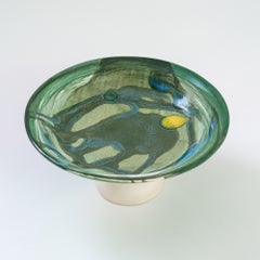 Ceramic Fruit Dish 'Algues'