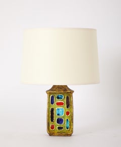 Schramberg Ceramic Lamp by Cari Zalloni, Germany 1970's