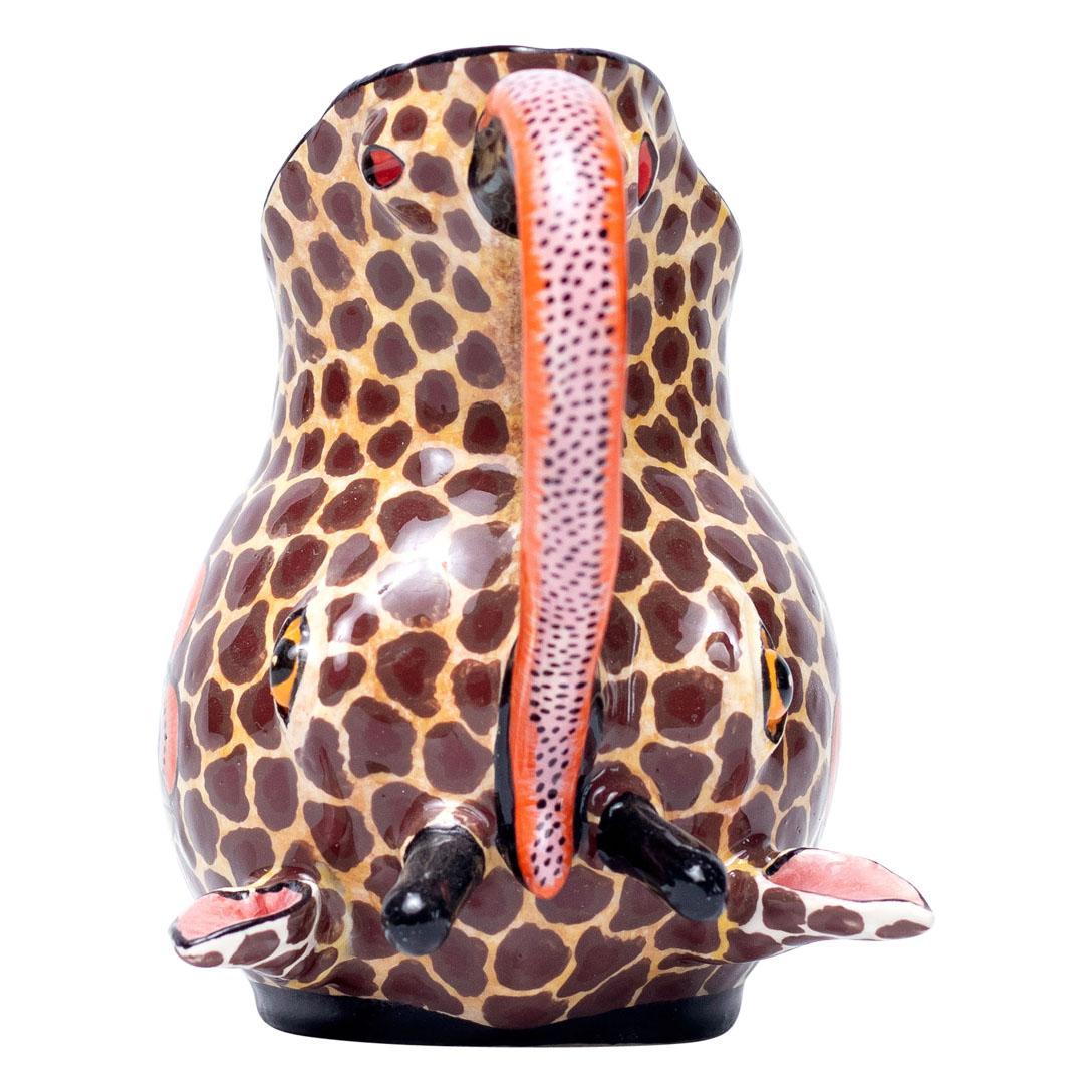 Contemporary Ceramic Giraffe Jug  , hand made in South Africa For Sale