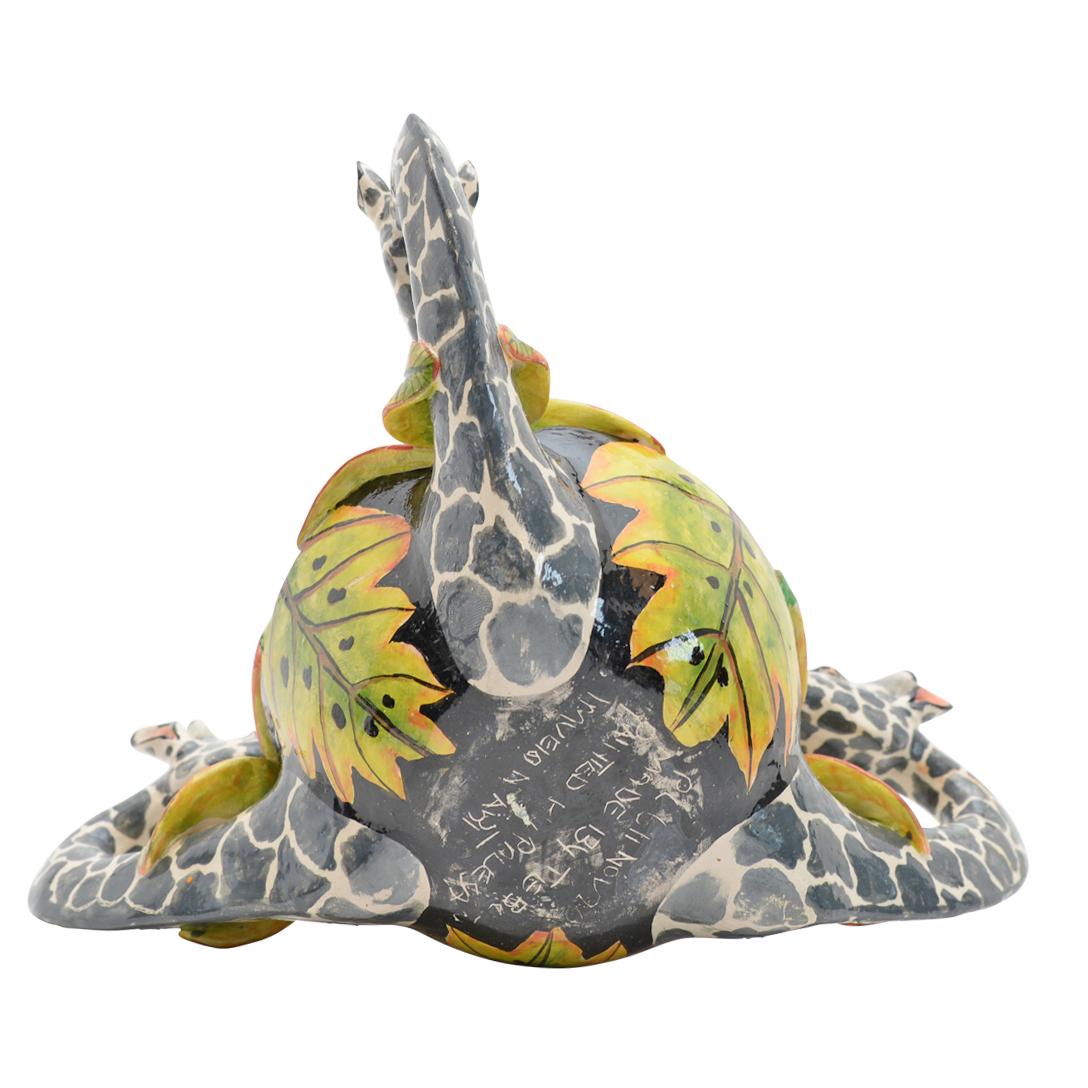 South African Ceramic Giraffe  Peanut Bowl , hand made in South Africa