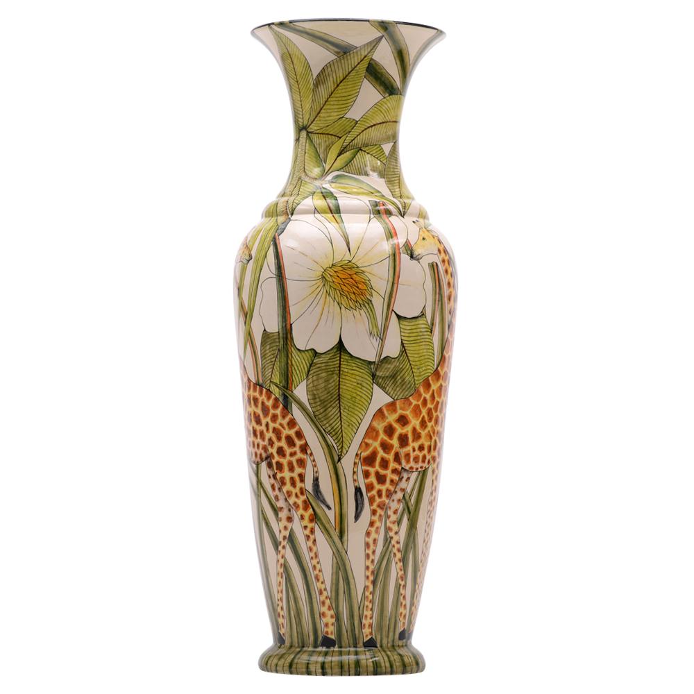 Modern Ceramic Giraffe  Vase , hand made in South Africa