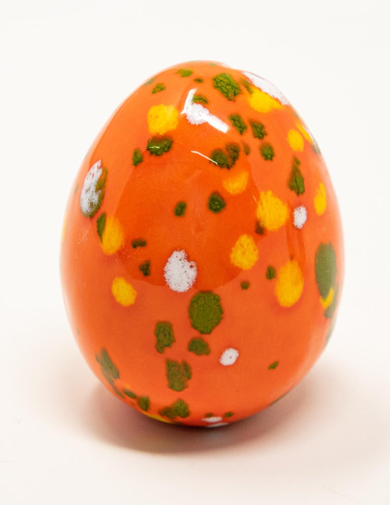 Ceramic Glazed Eggs For Sale at 1stDibs