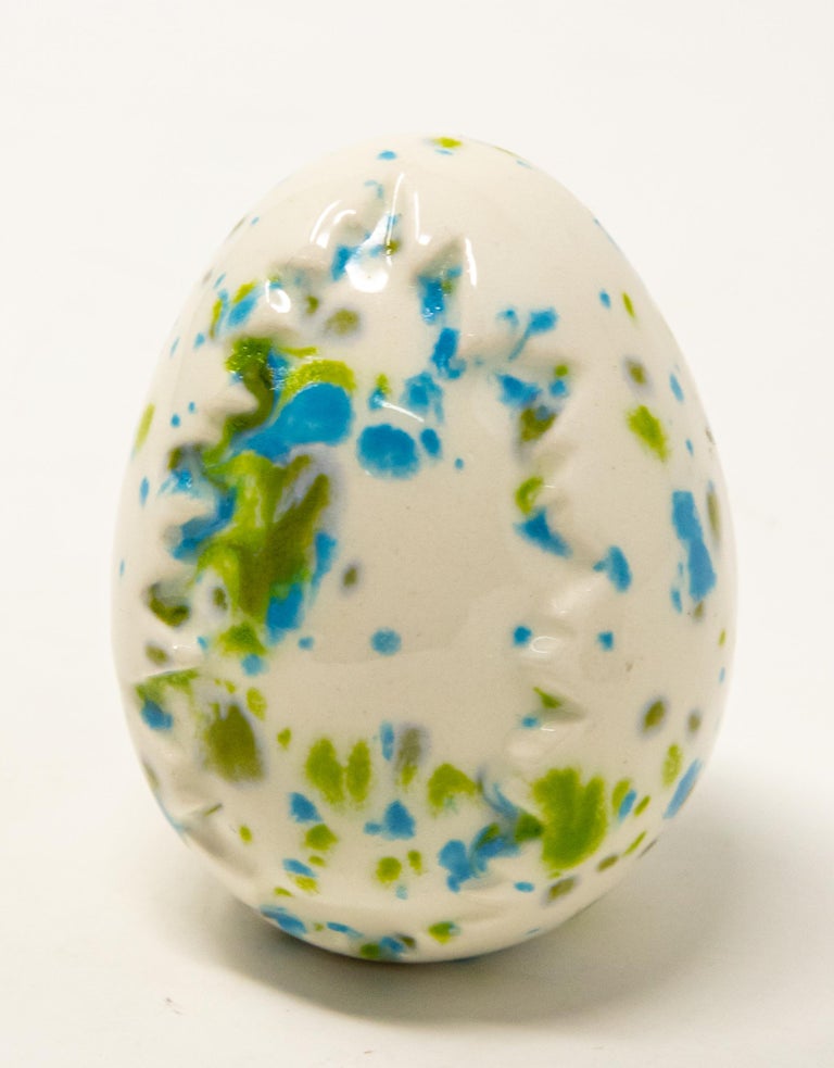 Ceramic Glazed Eggs For Sale at 1stDibs