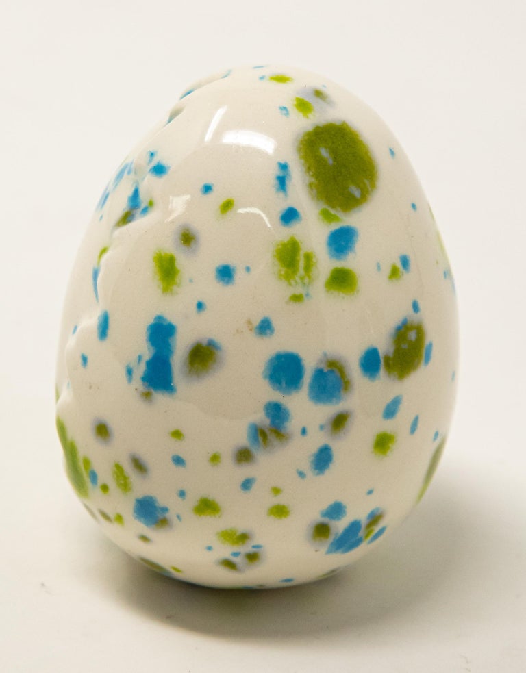 Ceramic Glazed Eggs For Sale at 1stDibs