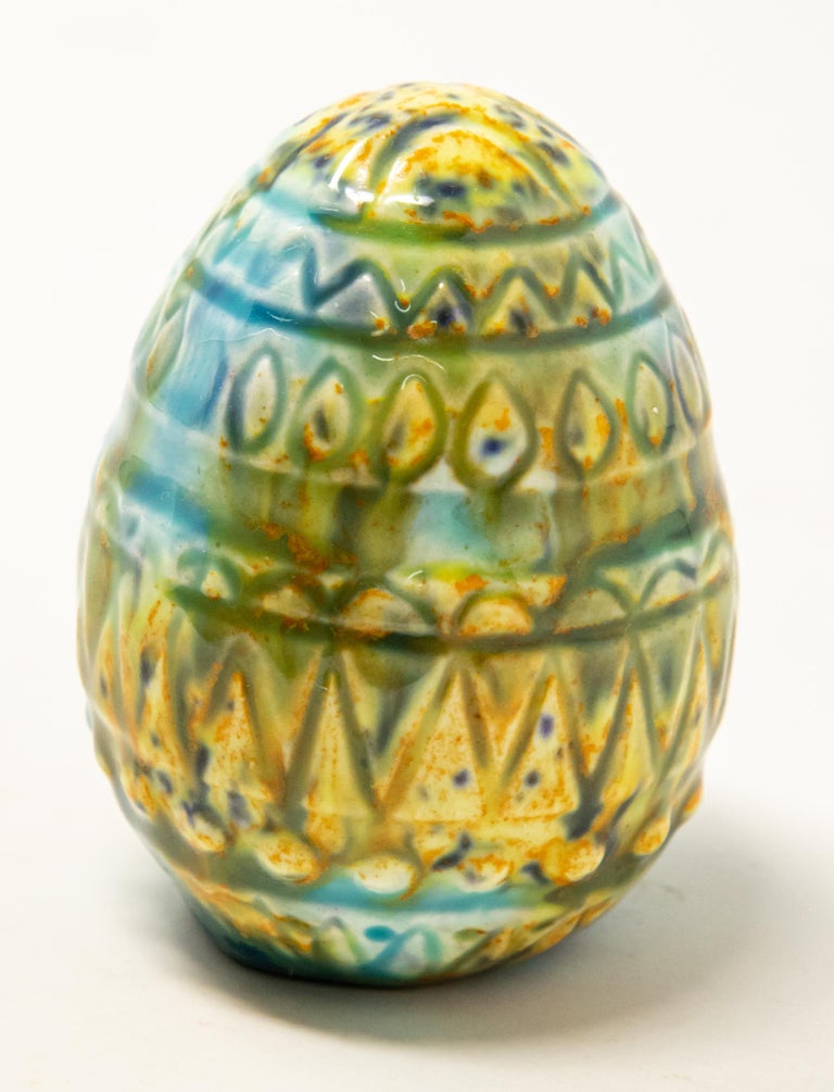 Ceramic Glazed Eggs For Sale at 1stDibs