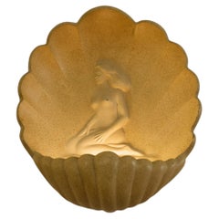 Ceramic Glazed Sculptural Wall Sconce