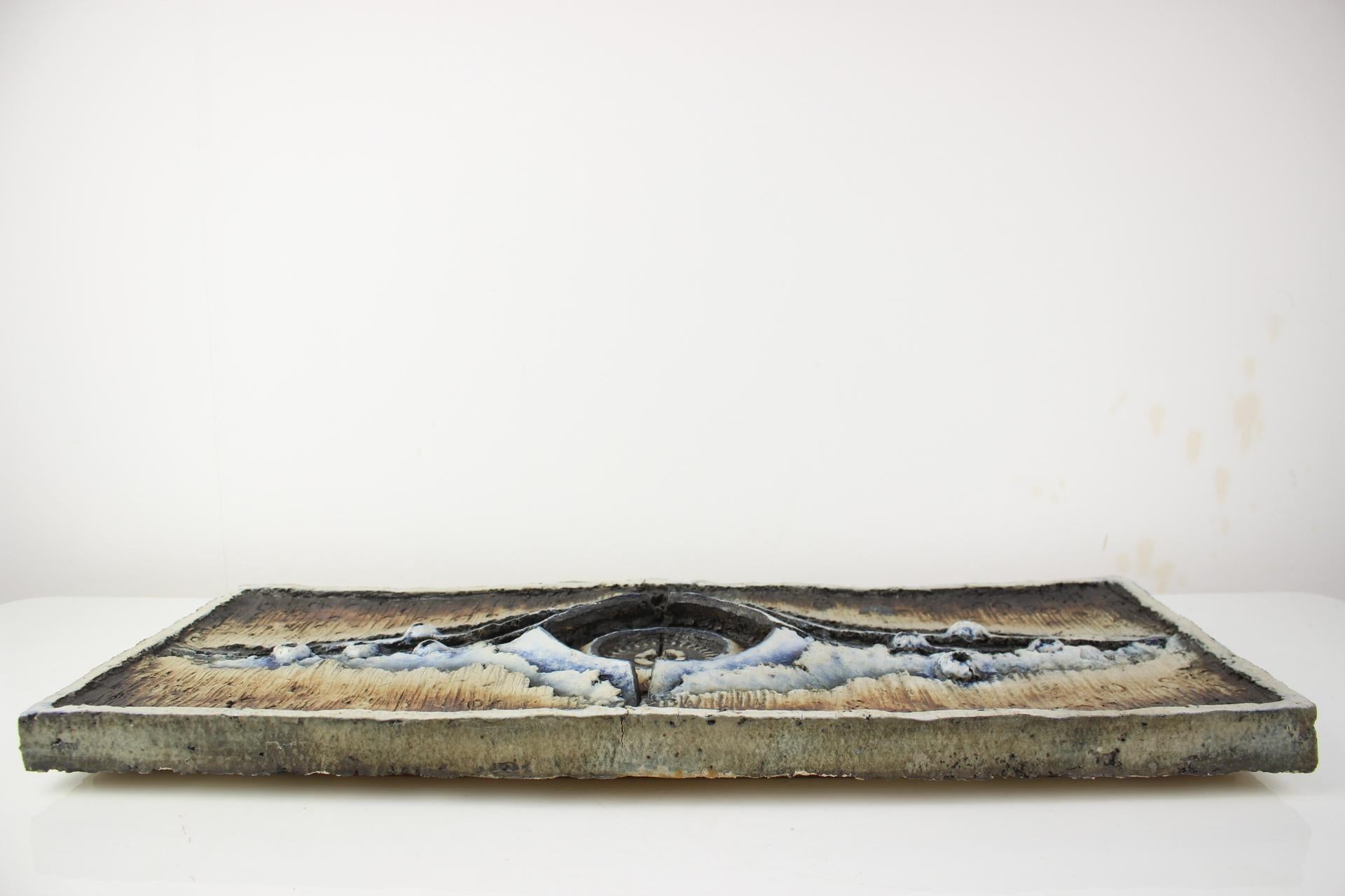 Sculpture en céramique émaillée, Tchécoslovaquie, années 1960 en vente 1