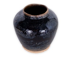Ceramic Glazed Storage Jar
