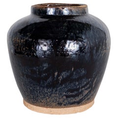 Ceramic Glazed Storage Jar