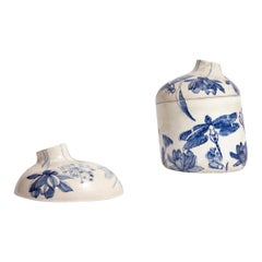 Ceramic Glazed, Volcanoes Set by Newblue
