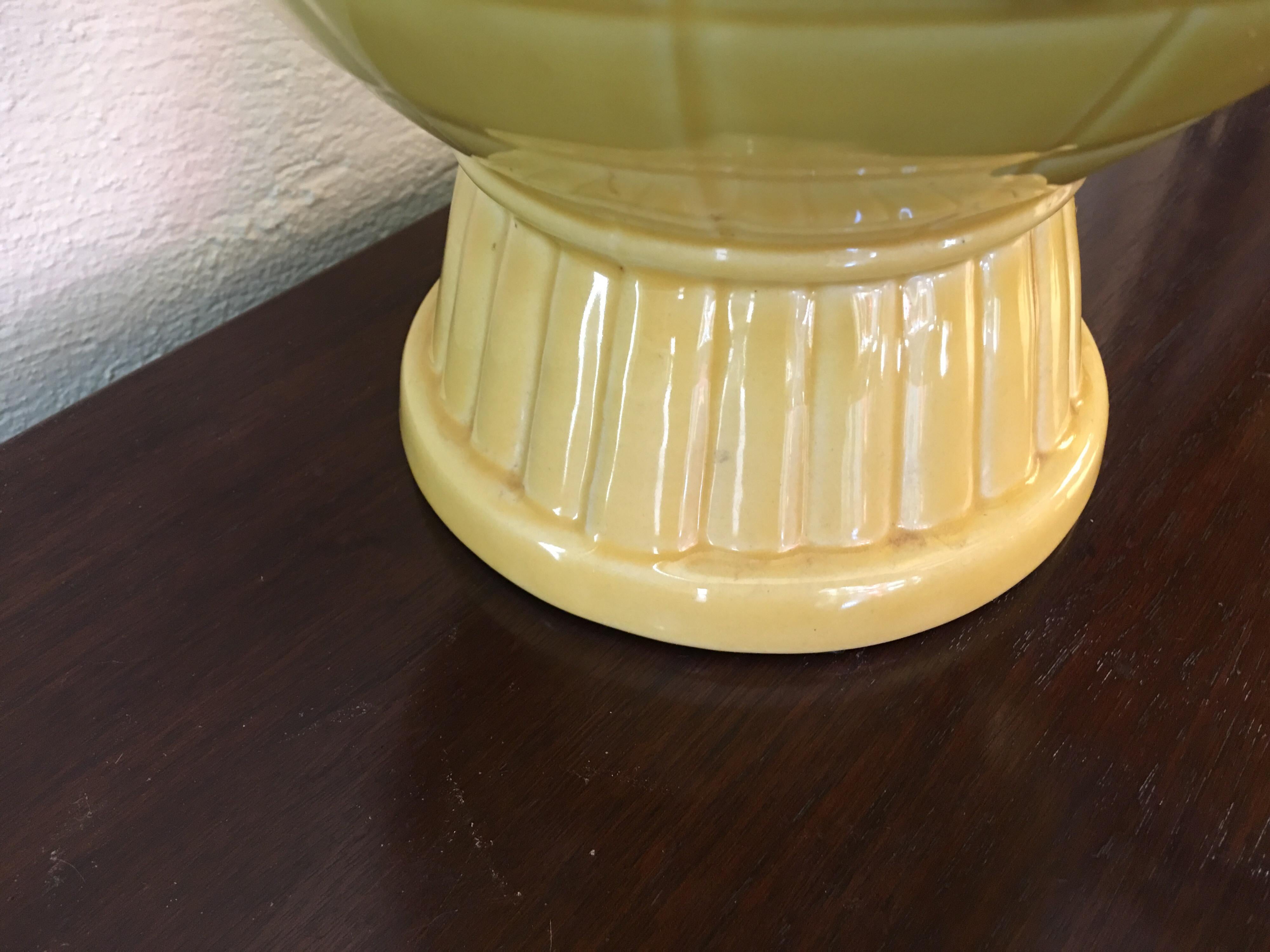 Mid-20th Century Ceramic Globe Cookie Jar