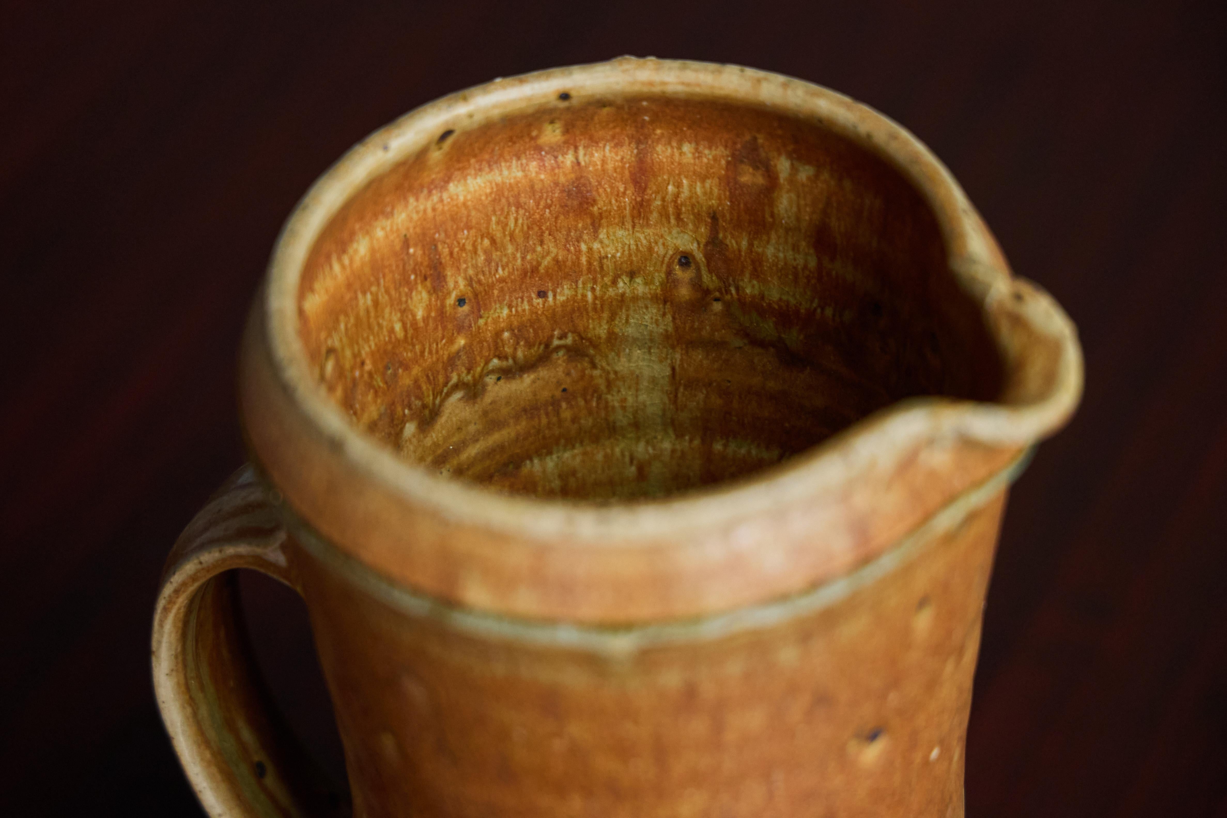 Ceramic Goblets and Pitcher By Gustave Tiffoche, France, 1970s 9