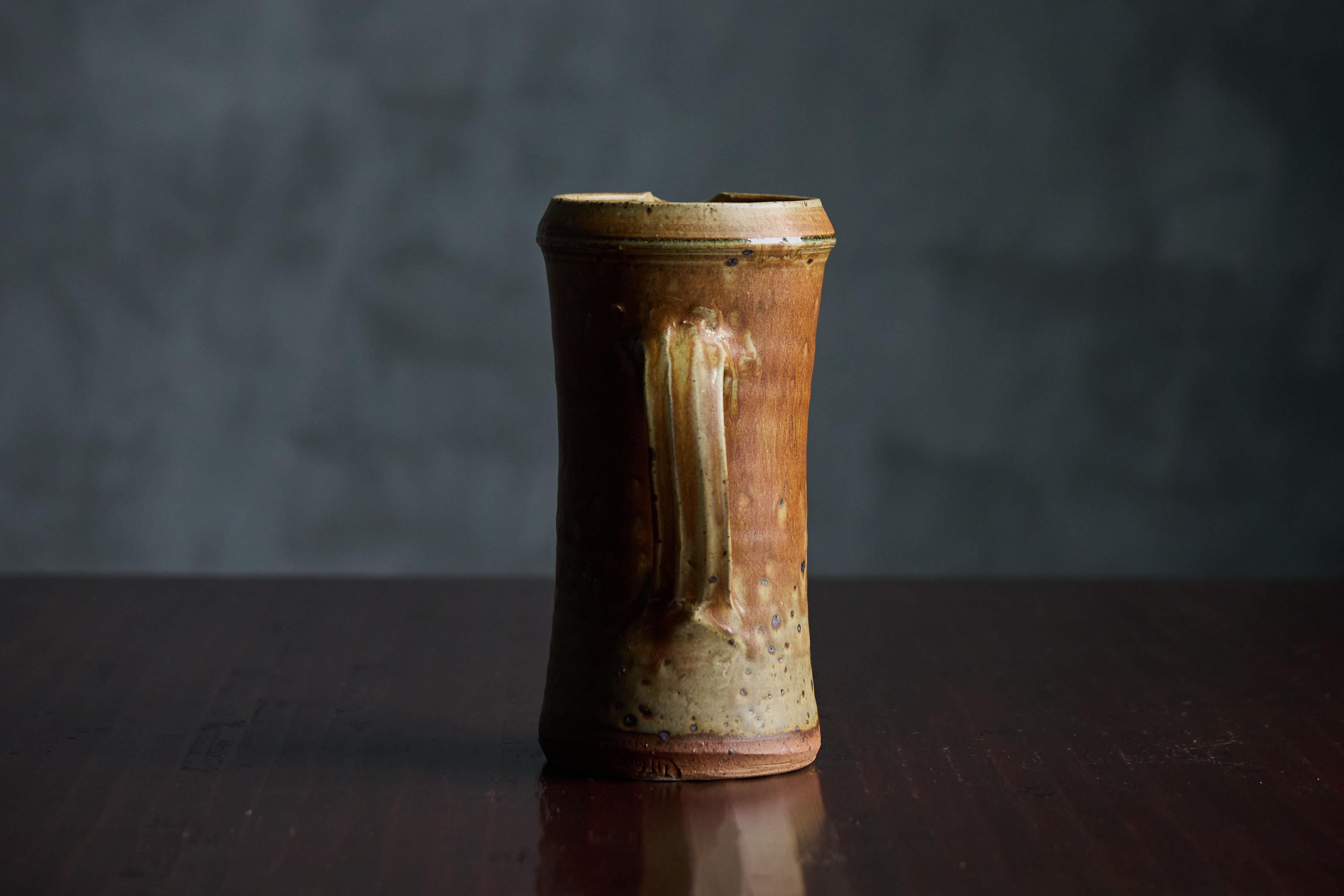Ceramic Goblets and Pitcher By Gustave Tiffoche, France, 1970s 11