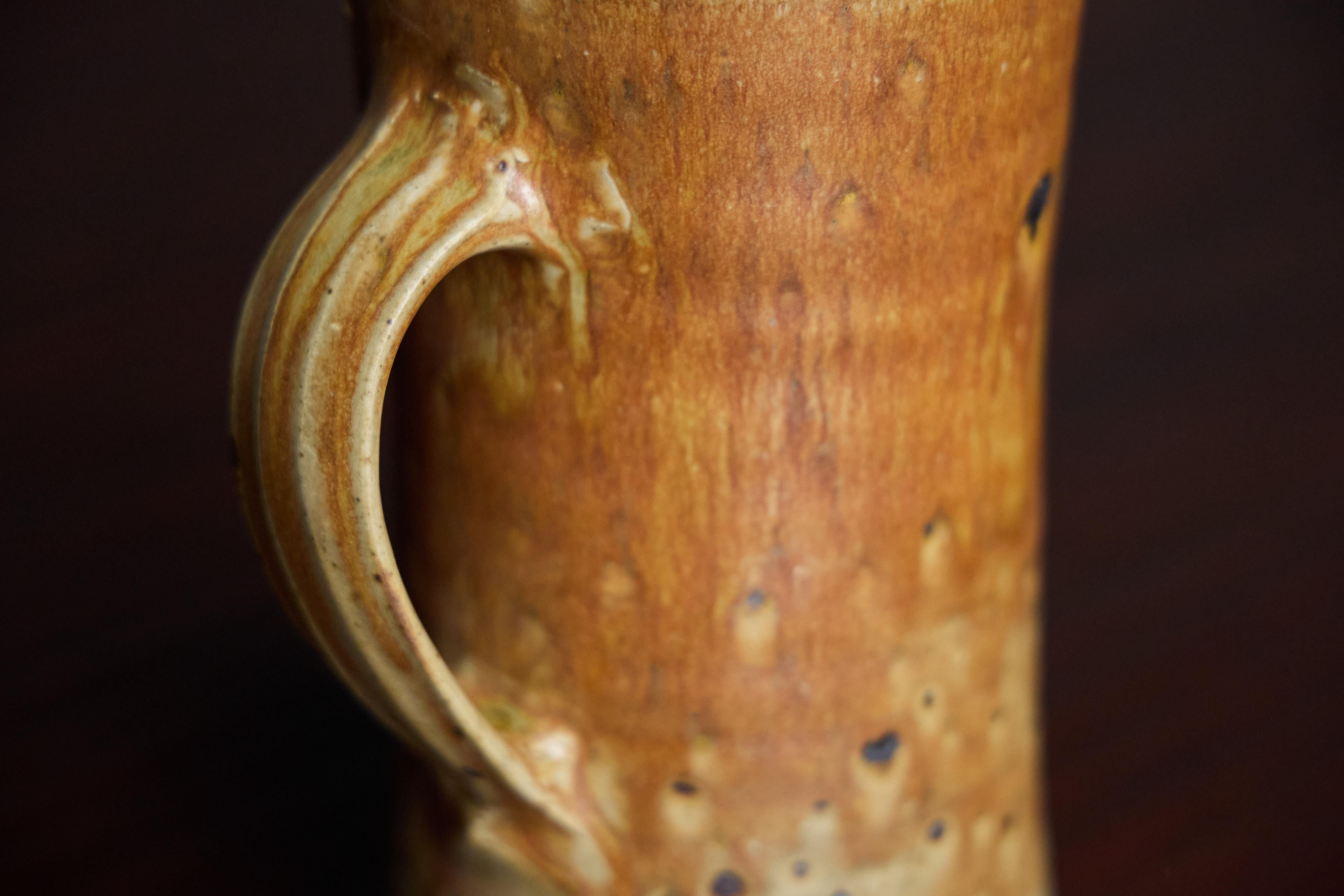 Ceramic Goblets and Pitcher By Gustave Tiffoche, France, 1970s 12