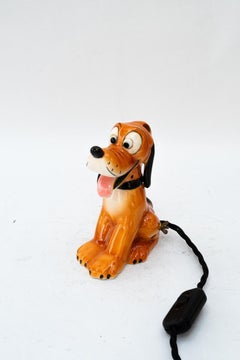 Ceramic goebel table lamp "pluto" around 1950s