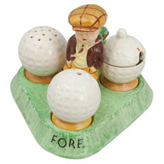 Keramisches Golfschläger-Set, Crown Devon