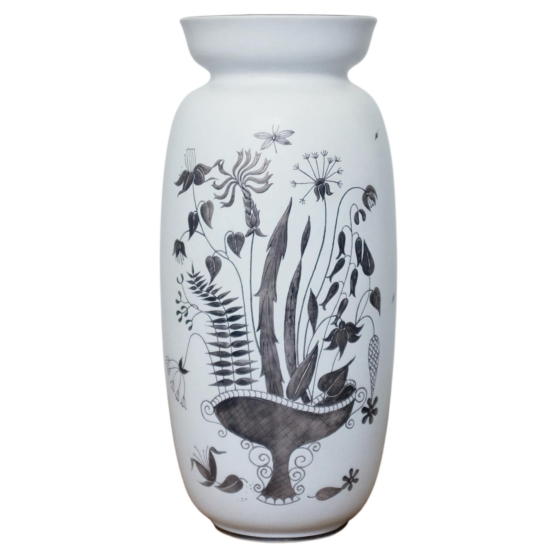 Ceramic Grazia Vase by Stig Lindberg For Sale