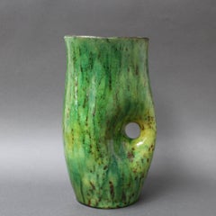 Vase en céramique Greene & Greene par Accolay, circa 1960s