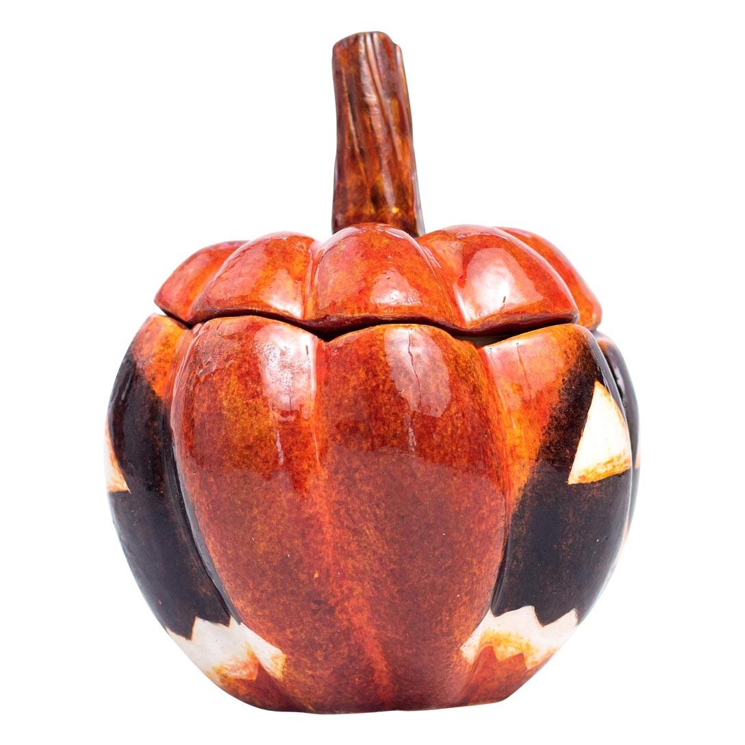 Moderno Piccola zuppiera di Halloween in ceramica, realizzata a mano in Sudafrica in vendita